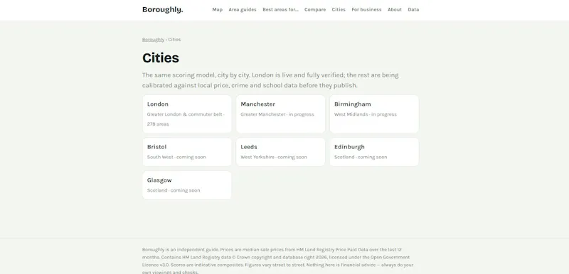 Boroughly screenshot 3