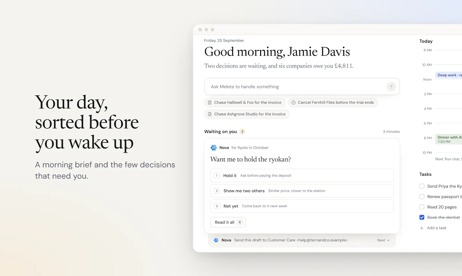 Melete AI screenshot 3