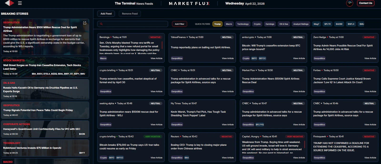 Market Flux screenshot 1
