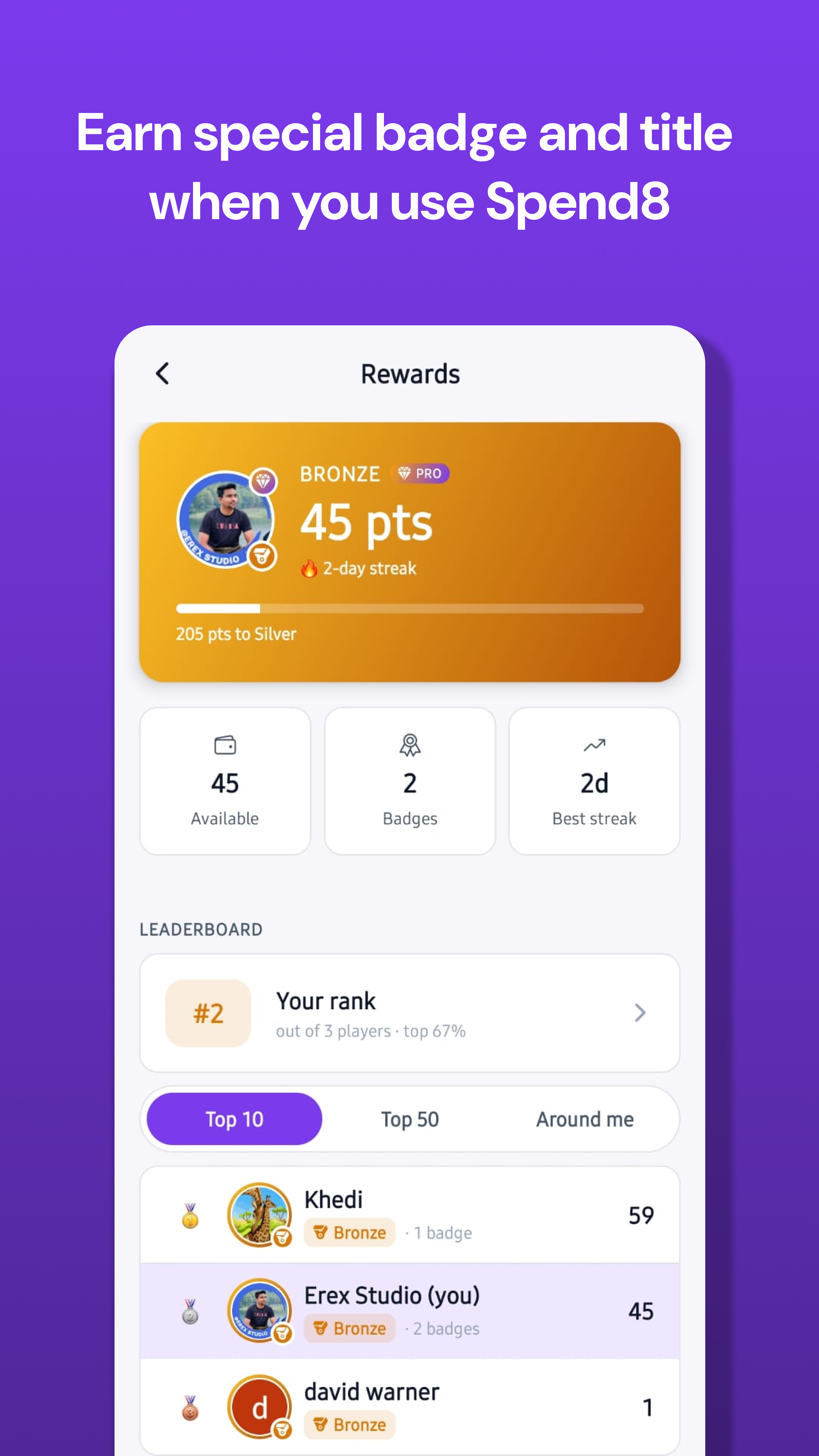 Spend8 — AI Money Manager gallery image