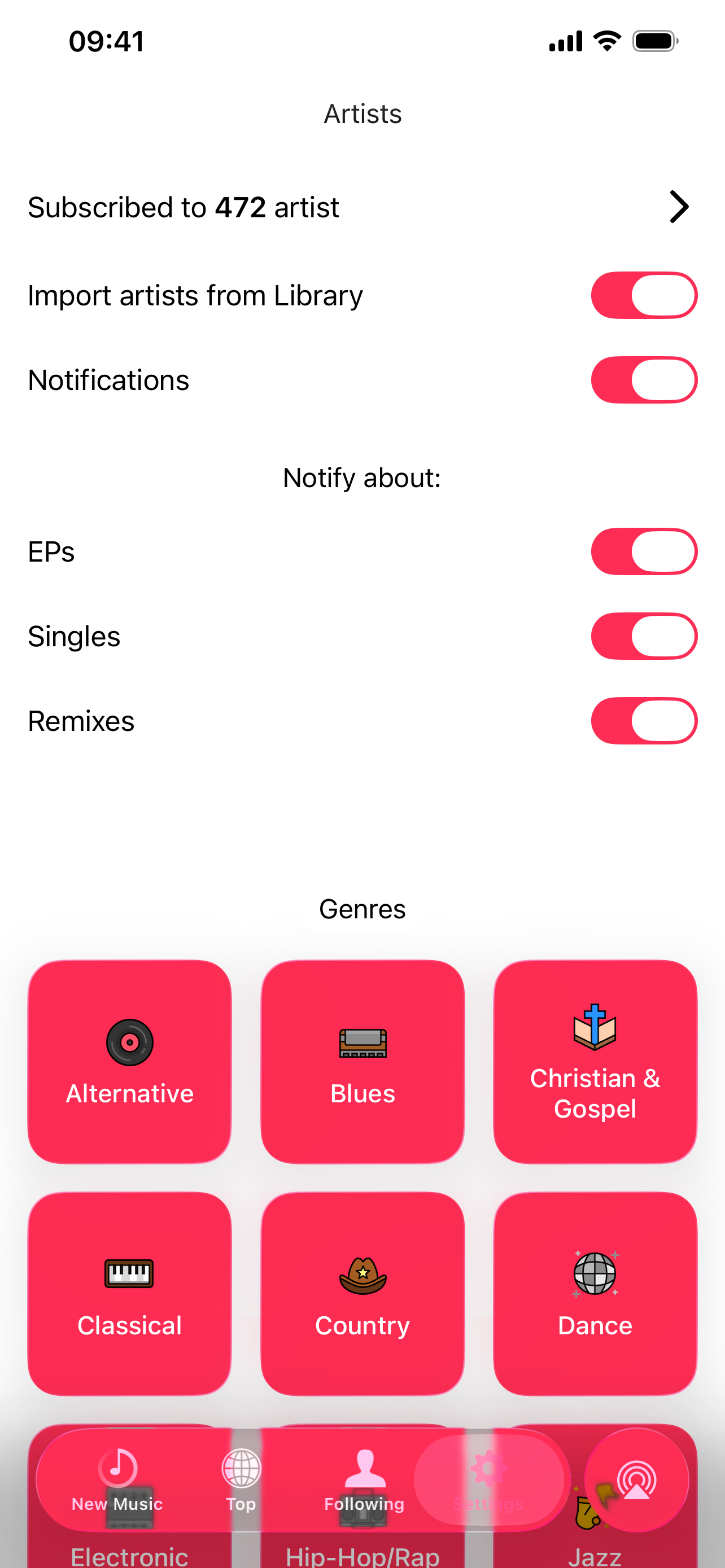 Musicasm 4.0 - Screenshot 5 showing product features and functionality