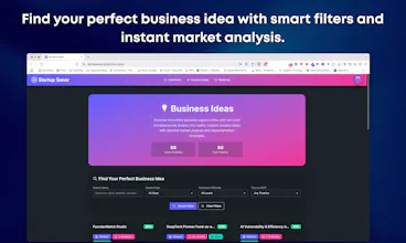 StartupSonar - Your Idea Sonarr gallery image