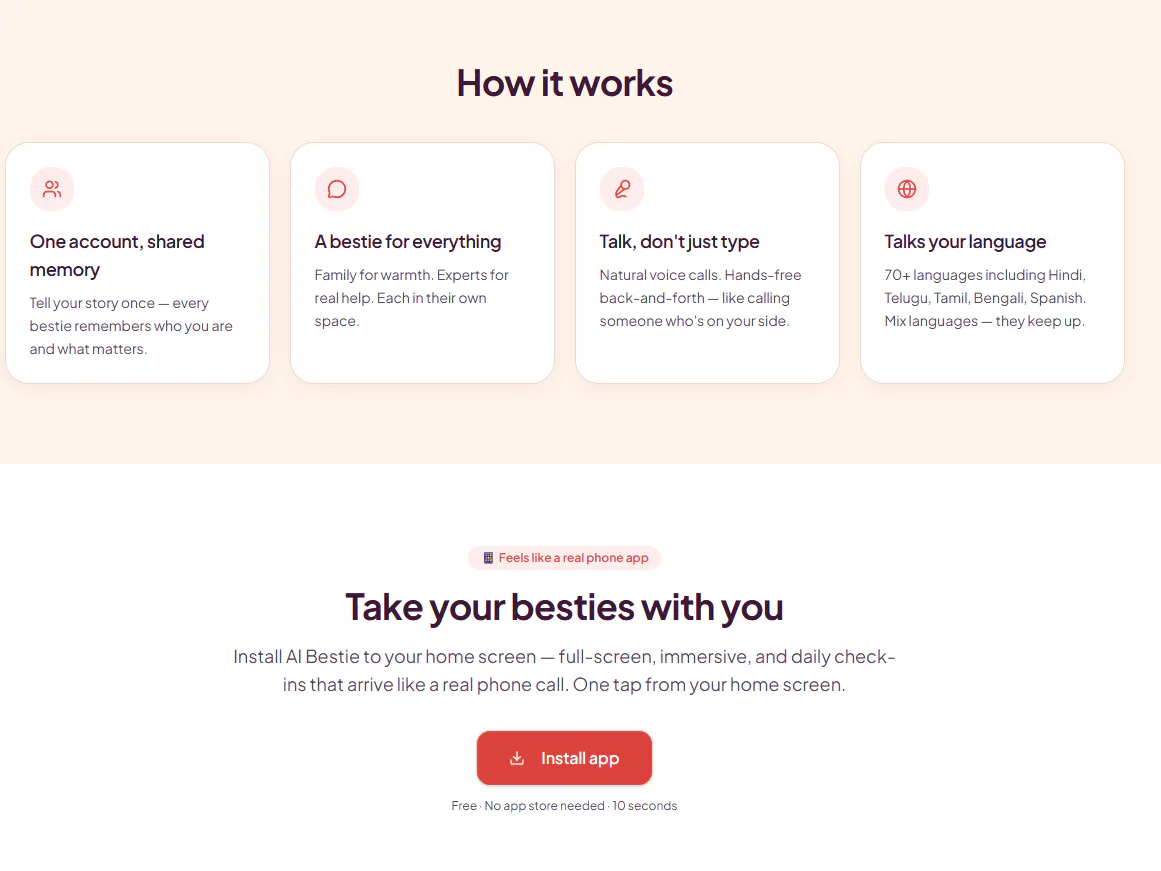 AIBestie.com gallery image