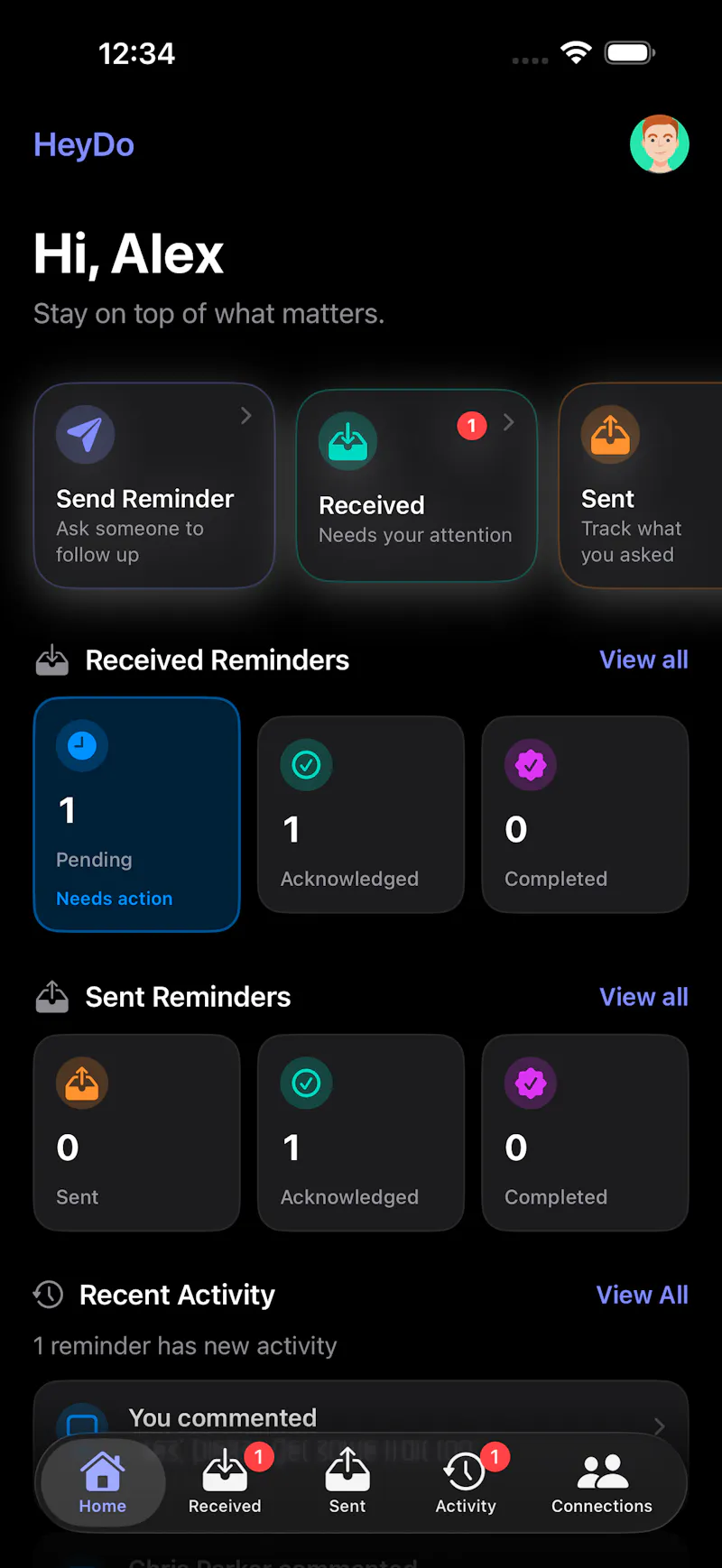 HeyDo screenshot 1
