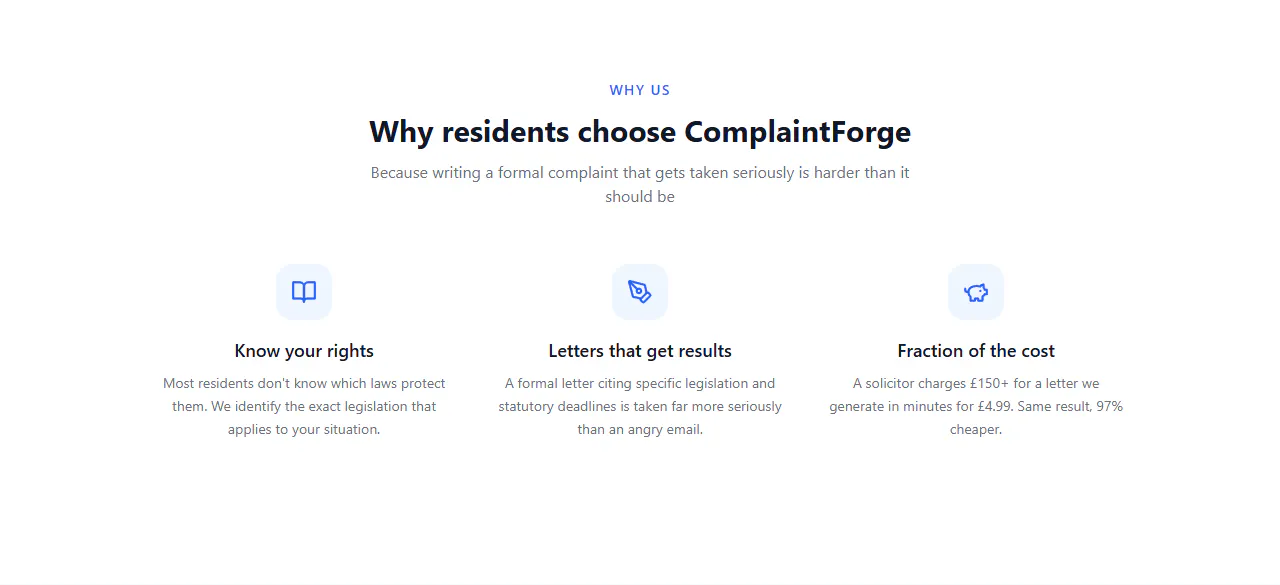 ComplaintForge gallery image