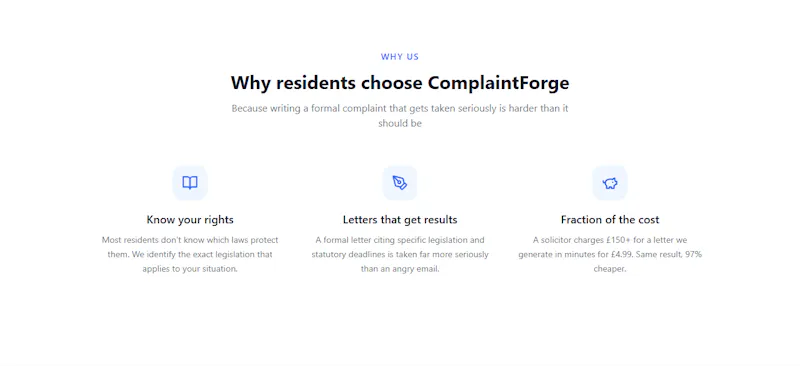 ComplaintForge screenshot 4