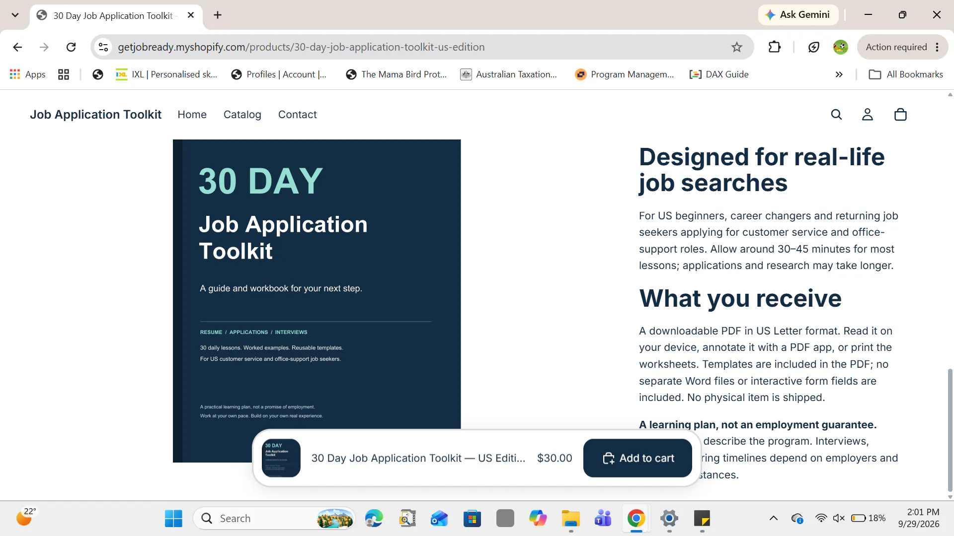 Job Application Toolkit gallery image