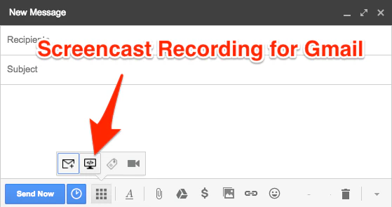 Free Screencast Recording for Gmail