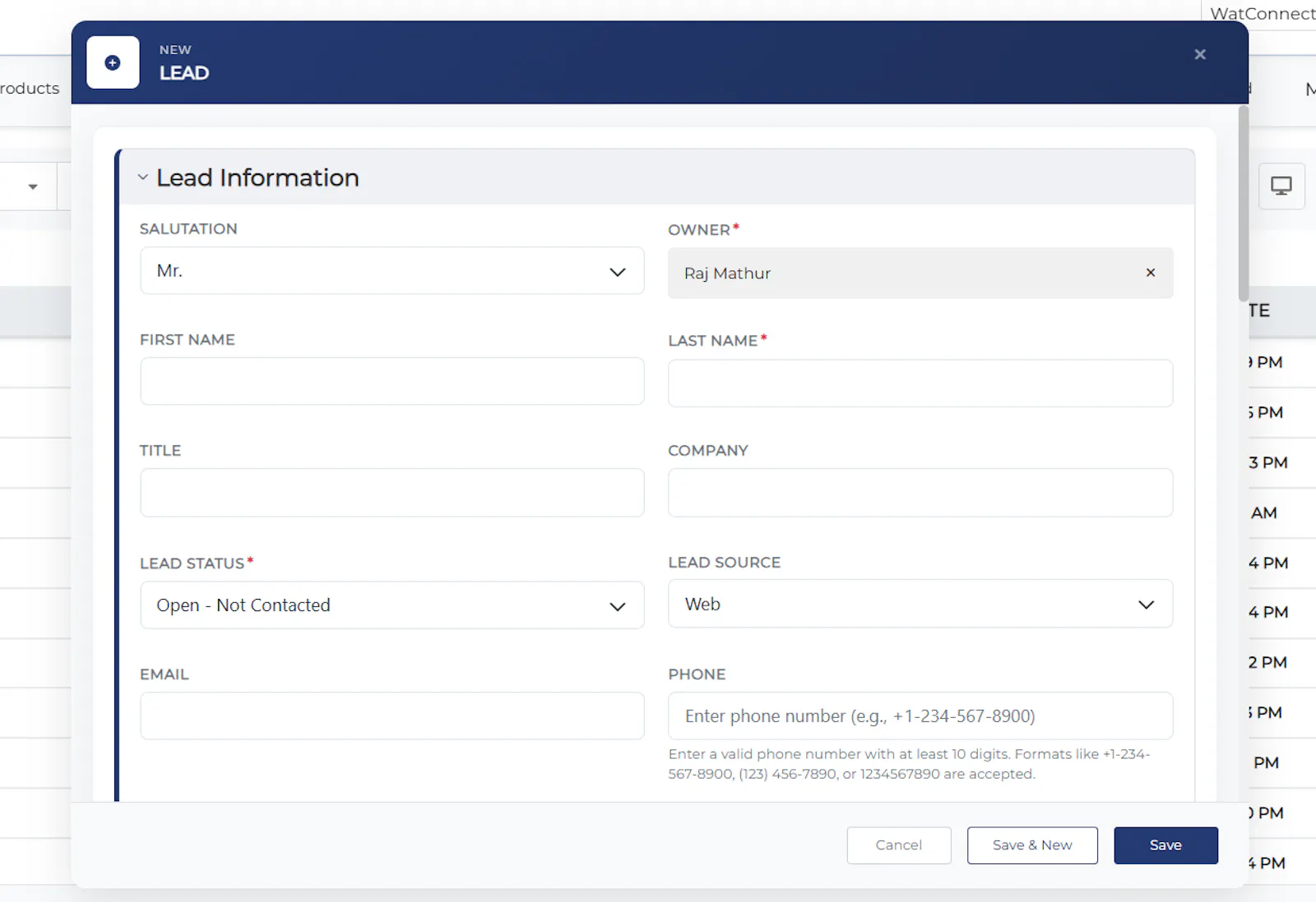 ZemNeo CRM screenshot 2