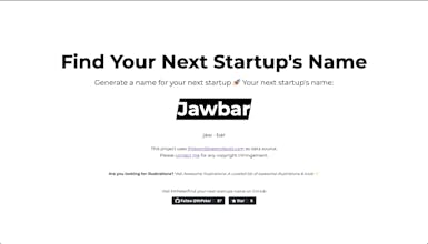 Find Your Next Startup's Name gallery image