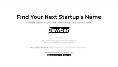 Find Your Next Startup's Name gallery image