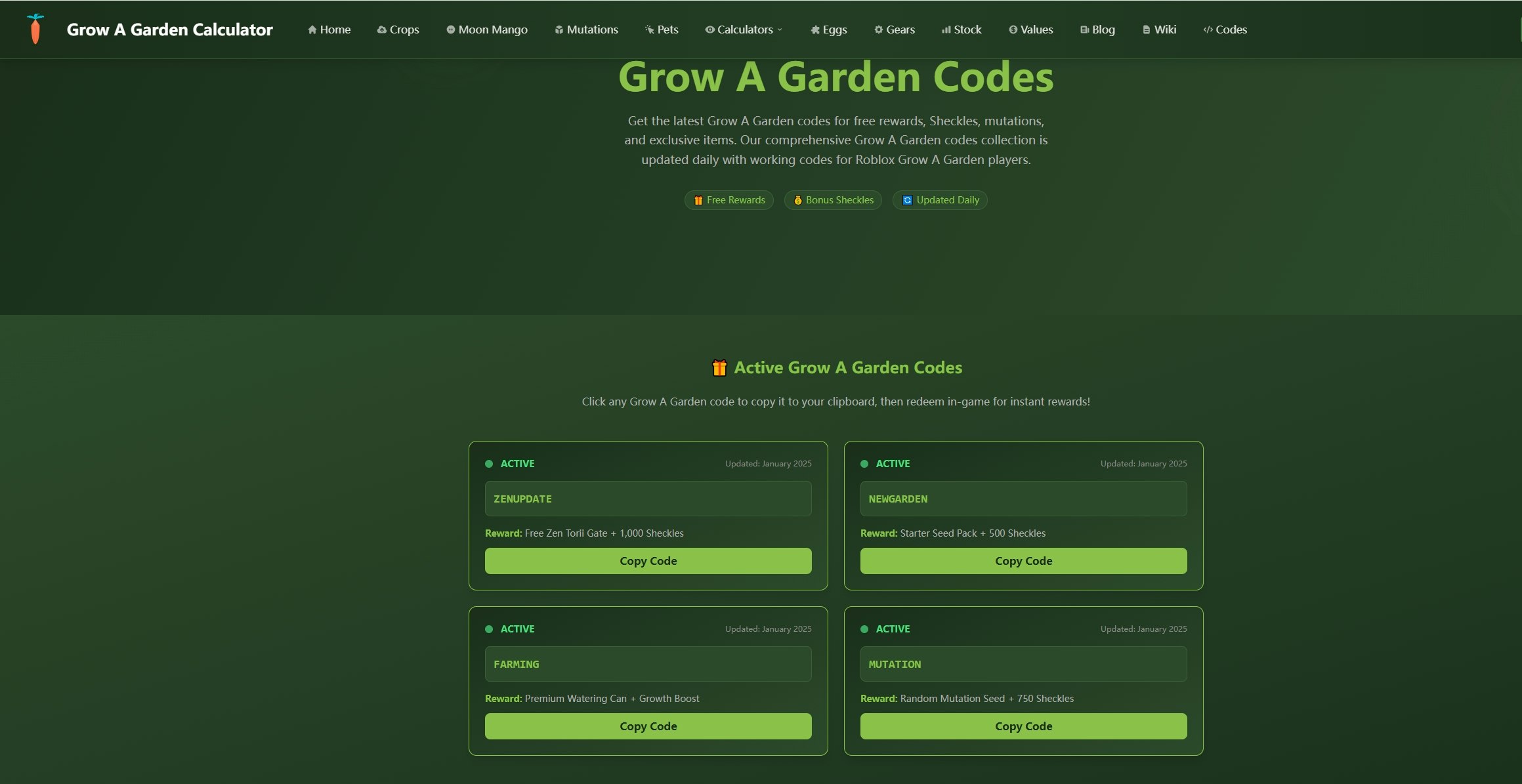 Grow A Garden Calculator gallery image