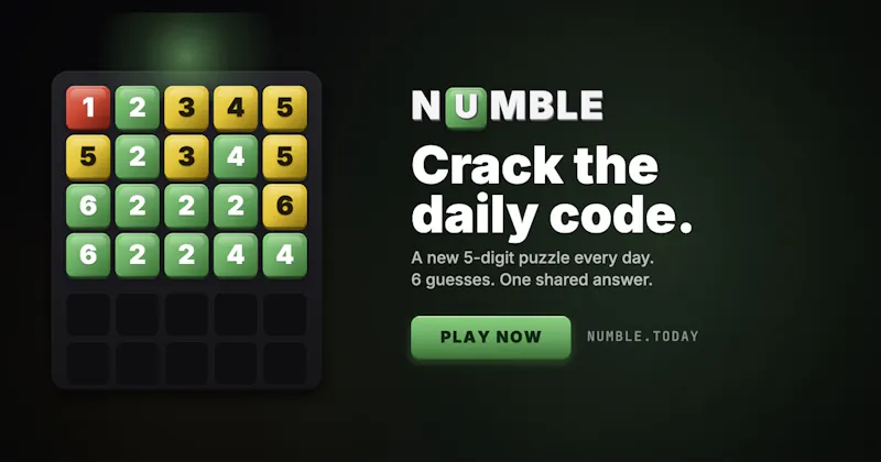 Numble screenshot 1