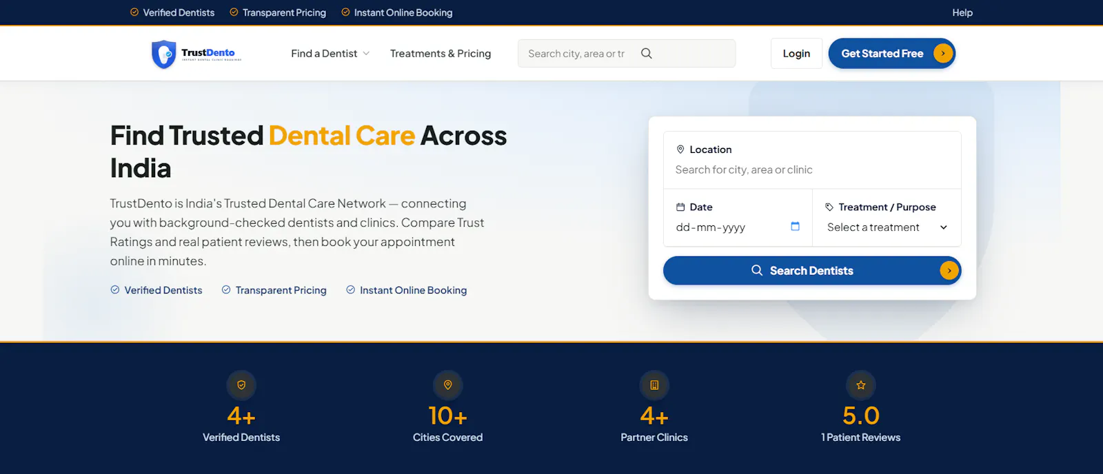 TrustDento screenshot 1