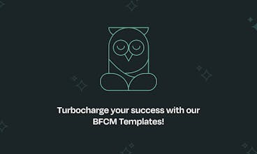Templates for BFCM by PushOwl gallery image