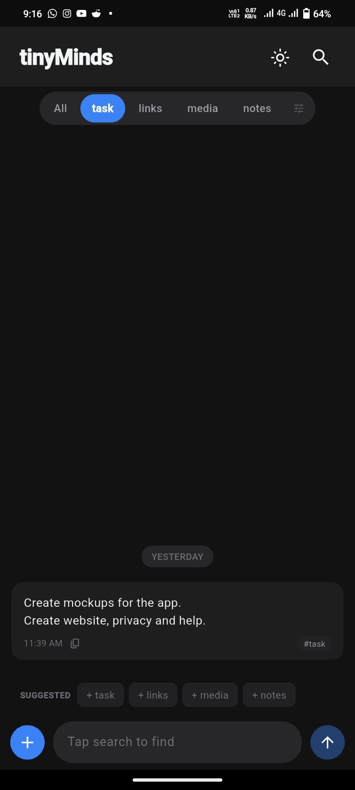 tinyMinds : Your Spare Mind media 3