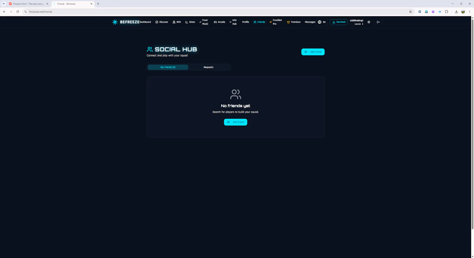 BeFreeze screenshot 3