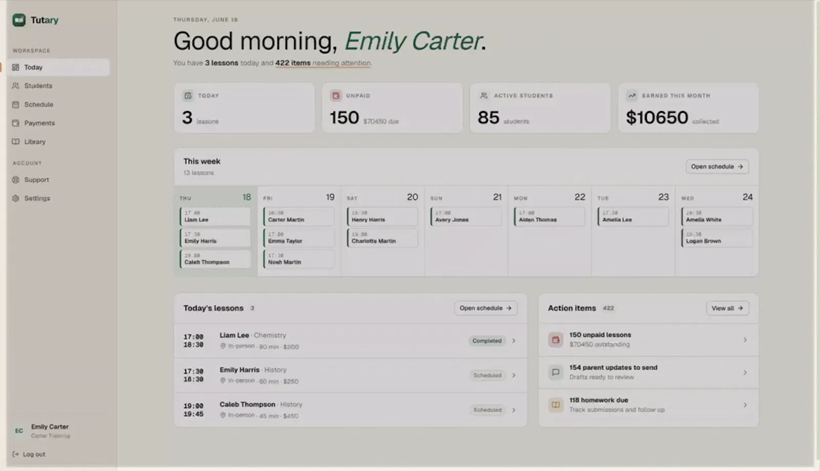 Tutary screenshot 1 (video preview)