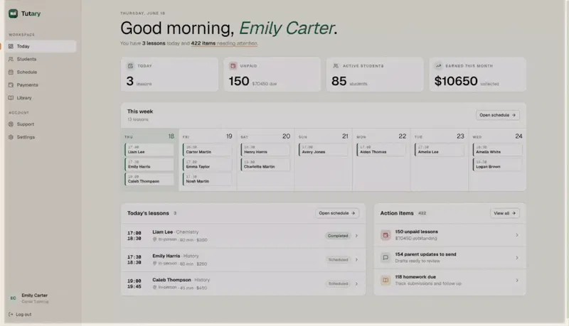 Tutary screenshot 1 (video preview)