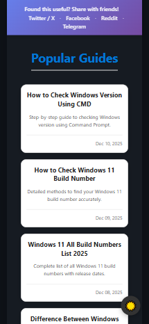 My Windows Version gallery image