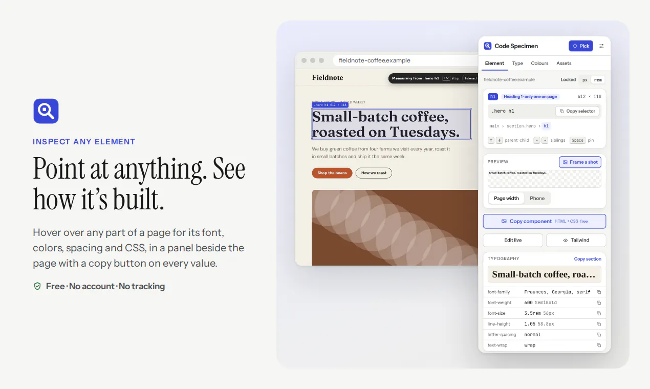 Code Specimen gallery image