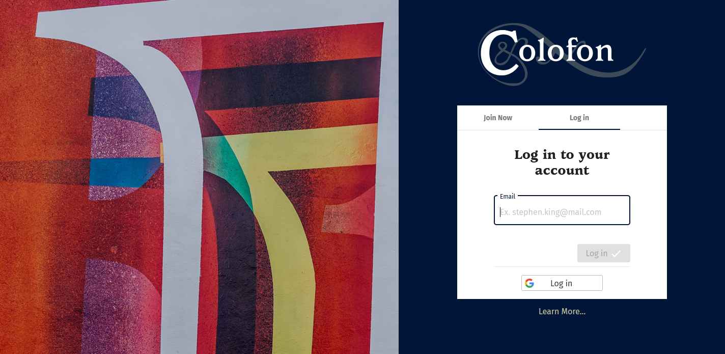 Colofon gallery image