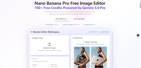 Banana Image Editor gallery image