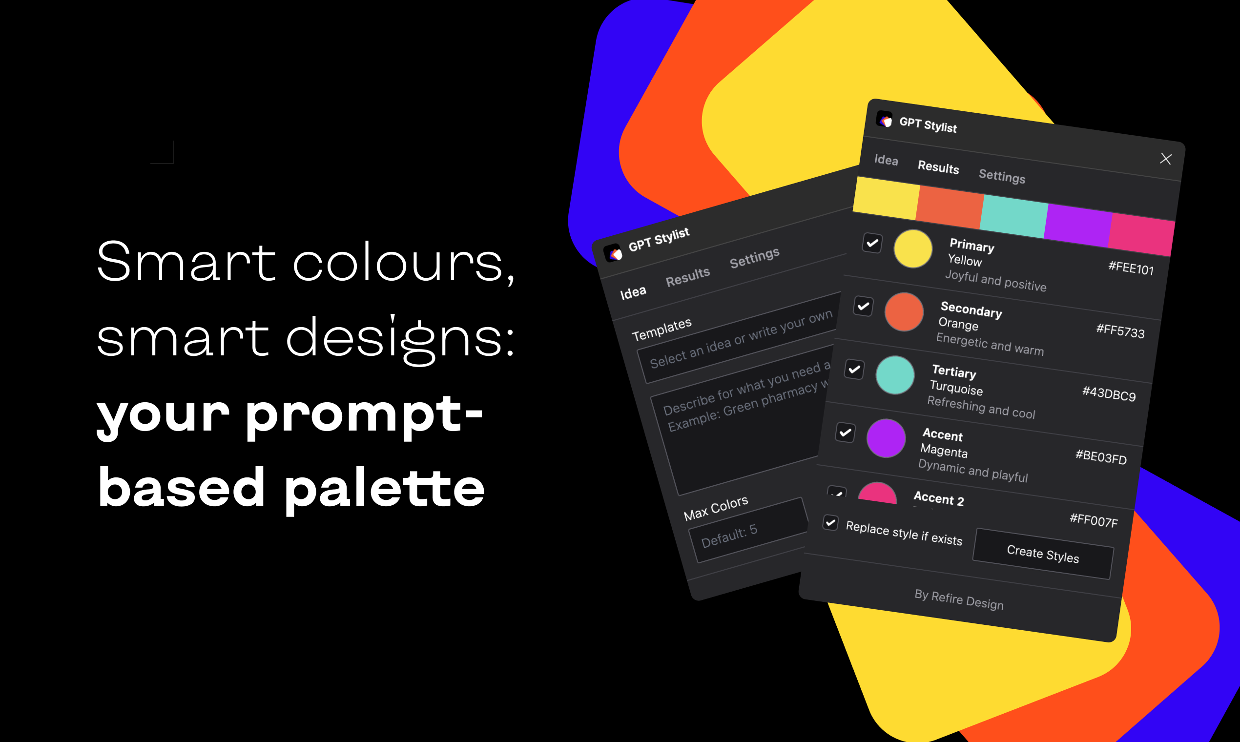 GPT Stylist - Prompt-based color palette in Figma & FigJam