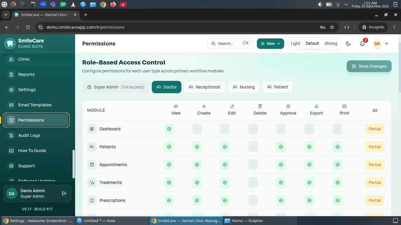 SmileCare Dental Practice Management App gallery image