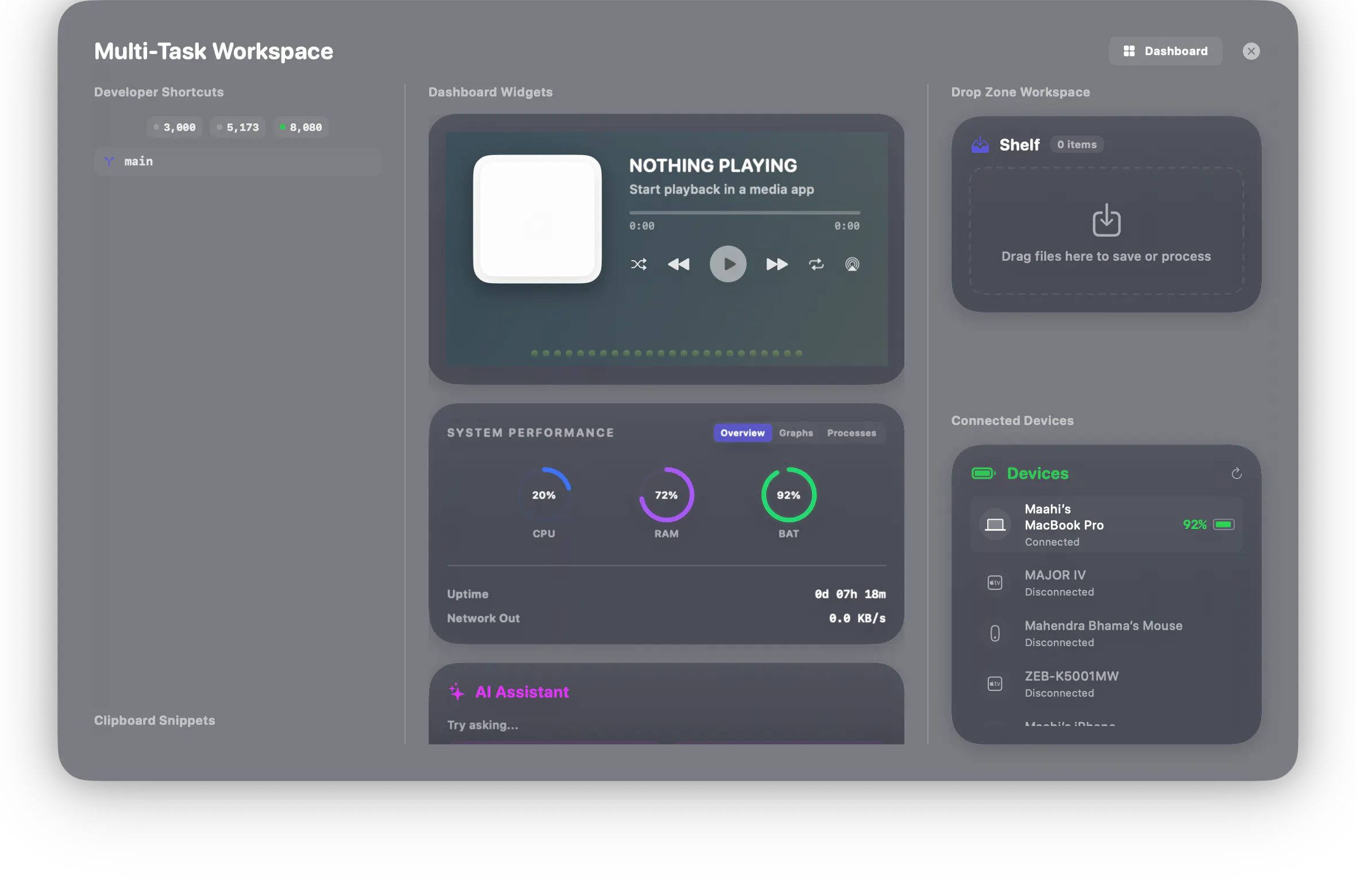 SwiftNotch gallery image