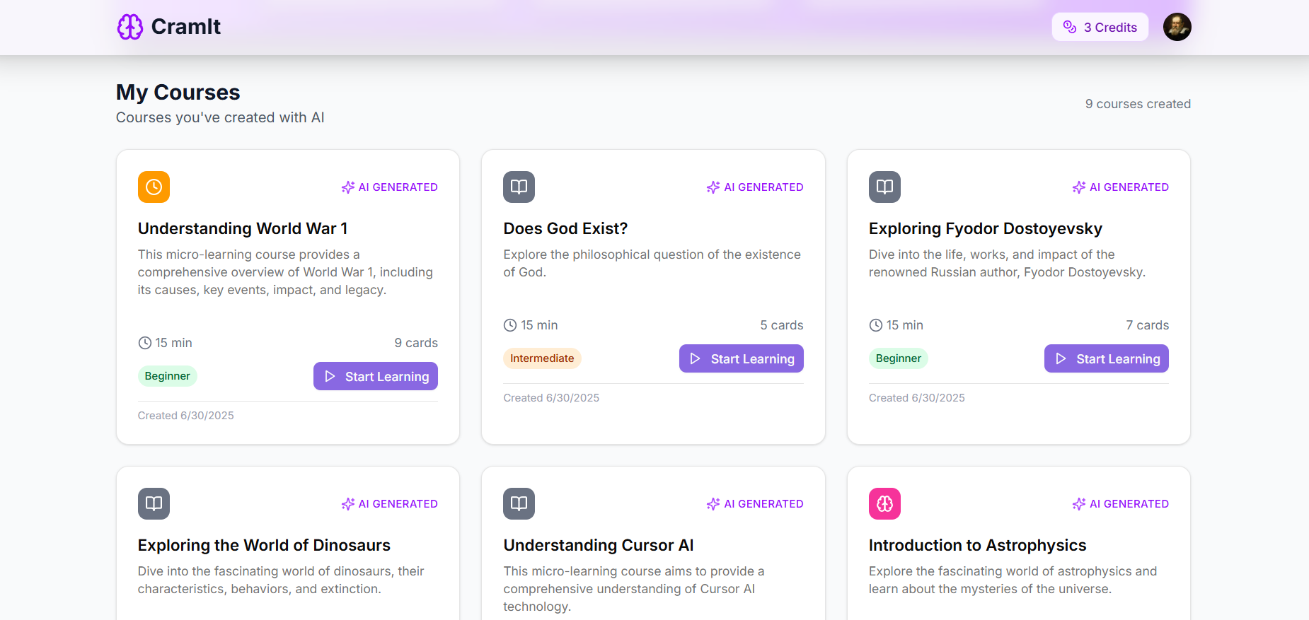 Cramitismo - Plataforma de micro-learning media 4