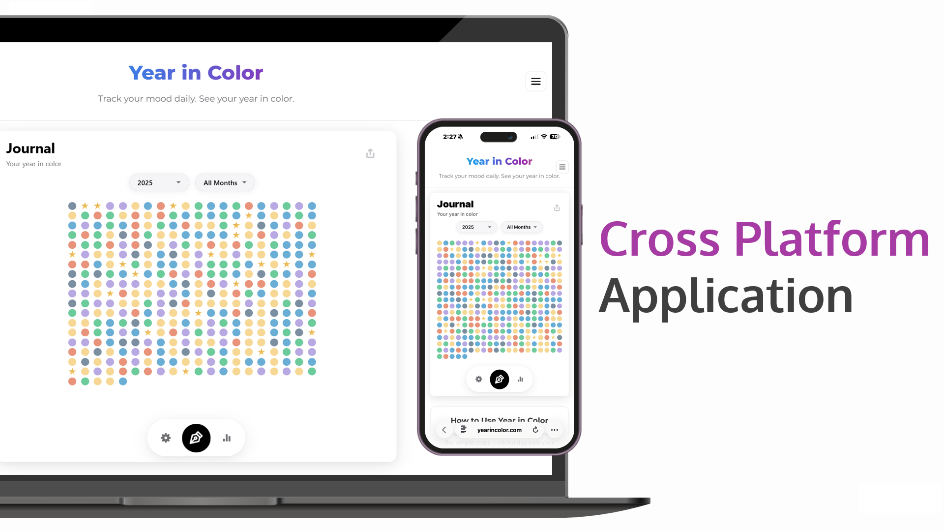Year in Color - Screenshot 4 showing product features and functionality