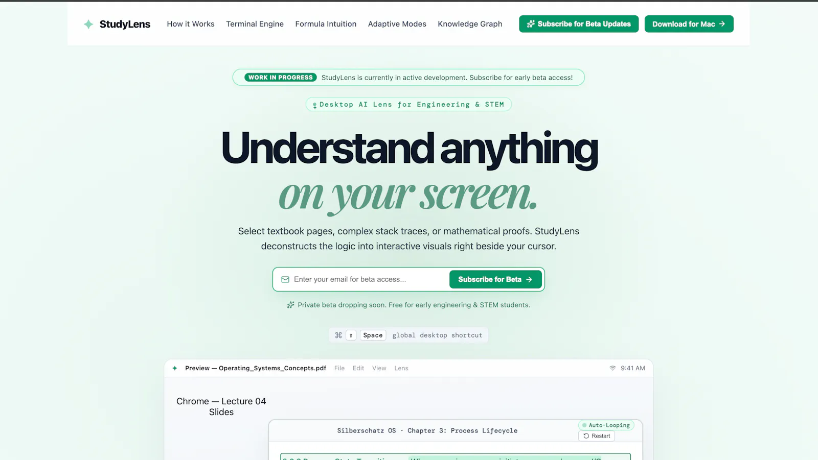 StudyLen screenshot 1