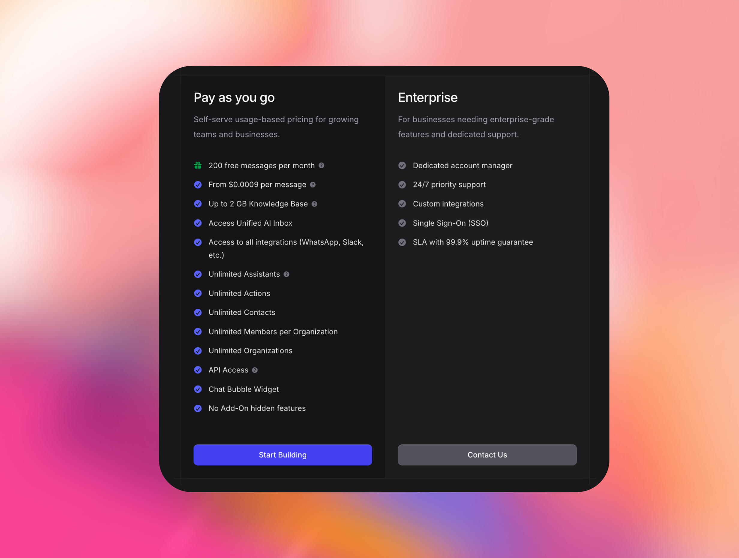 Média Assistants d'IA pour le support client - Créer des assistants d'IA en un seul endroit 4