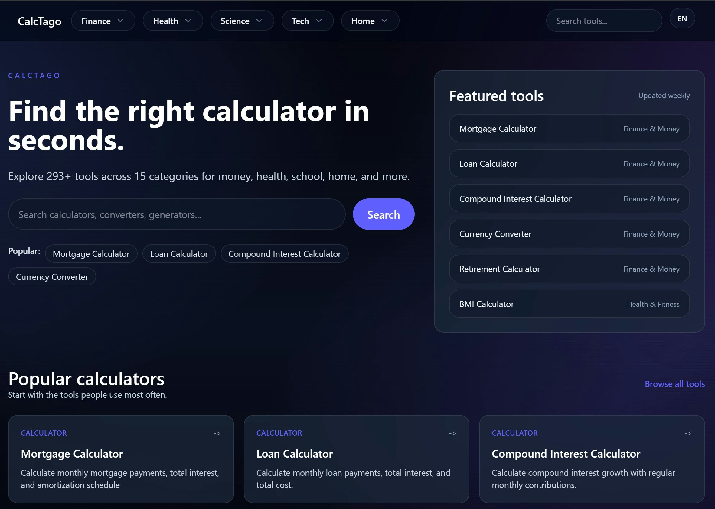 CalcTago.com gallery image