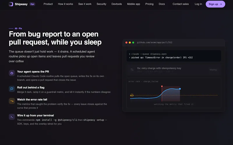 Shipeasy.ai  screenshot 5