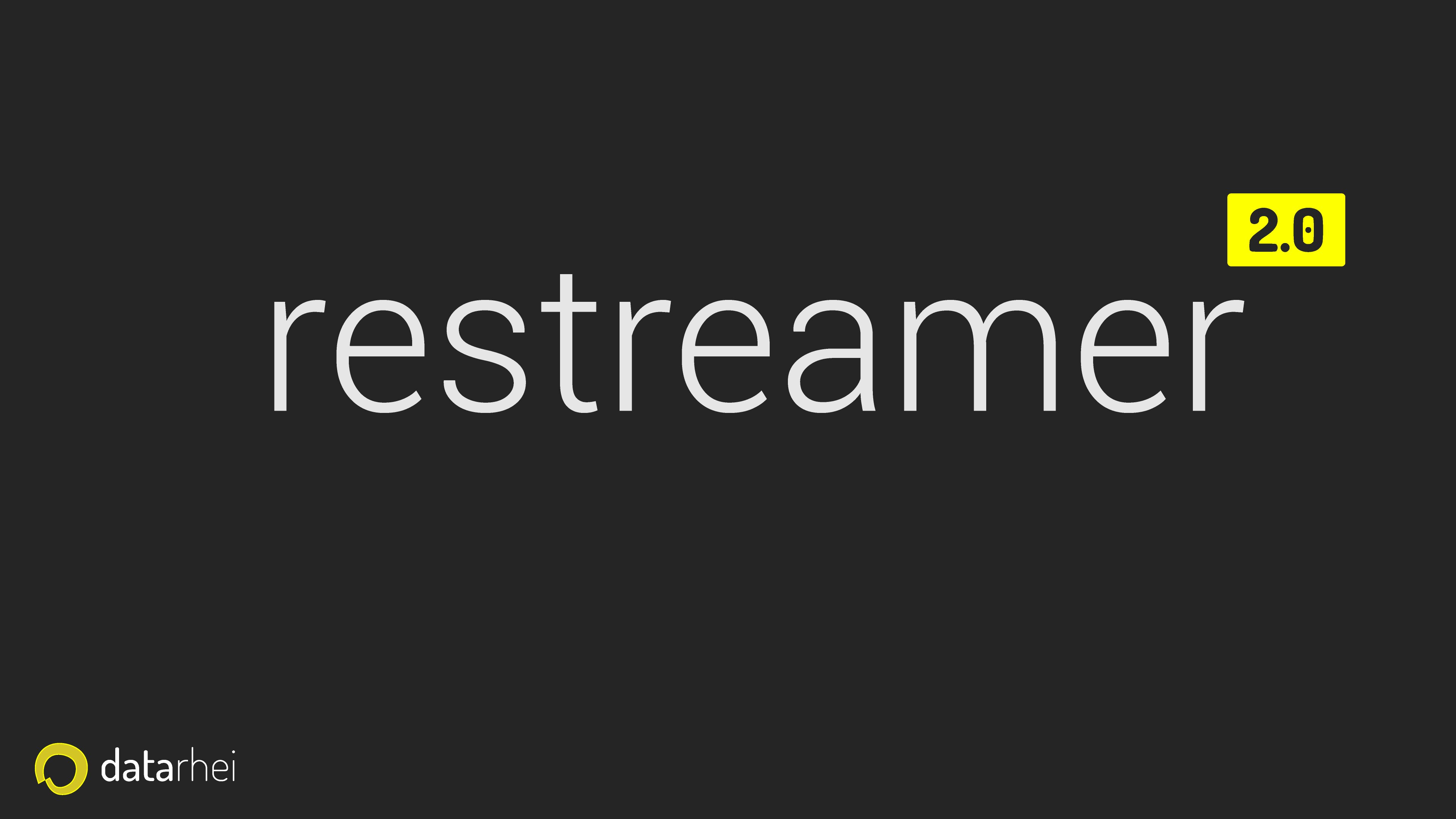 Datarhei Restreamer media 2