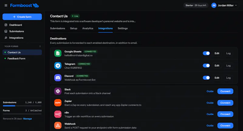 Formboost screenshot 3