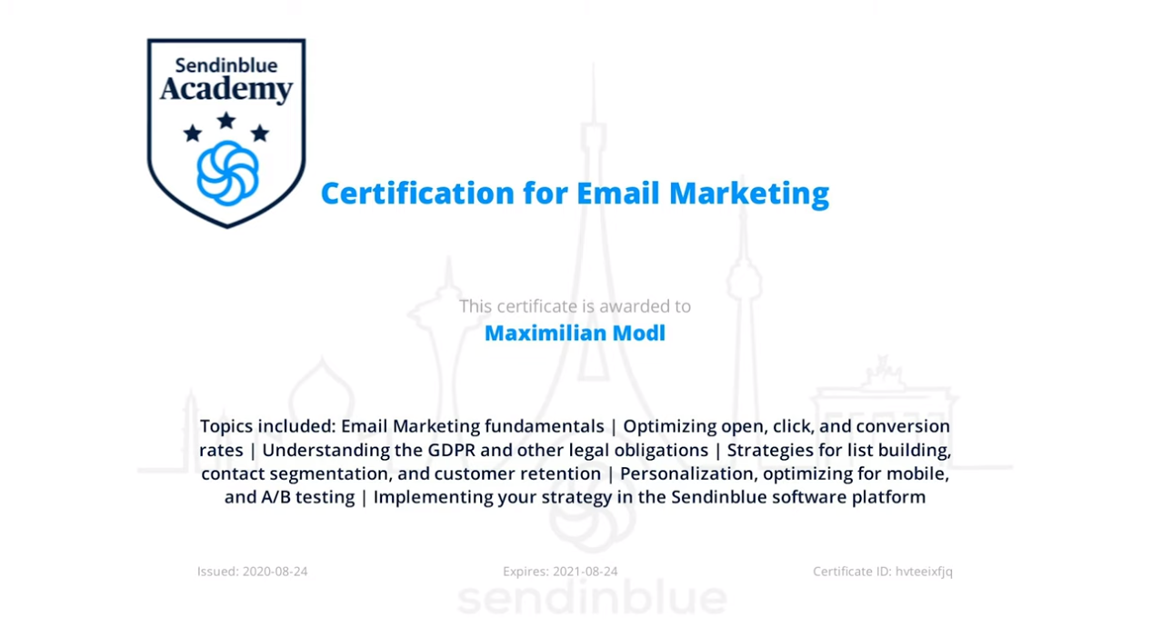Sendinblue Academy: Email Marketing gallery image