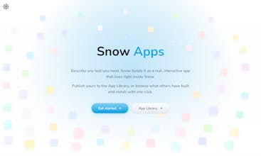 Snow chat gallery image