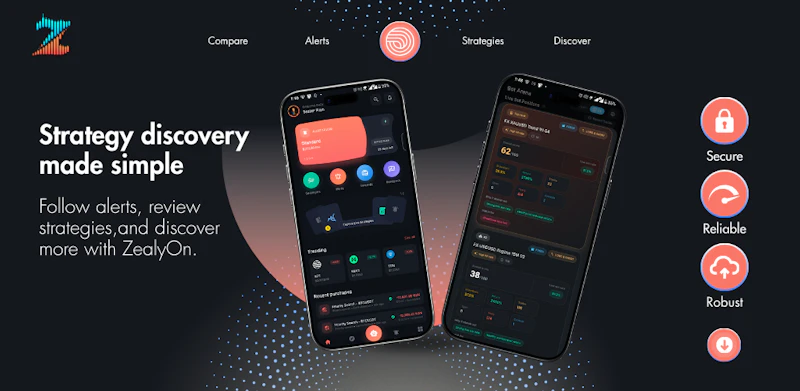 ZealyOn: Crypto & Forex Strategies screenshot 1