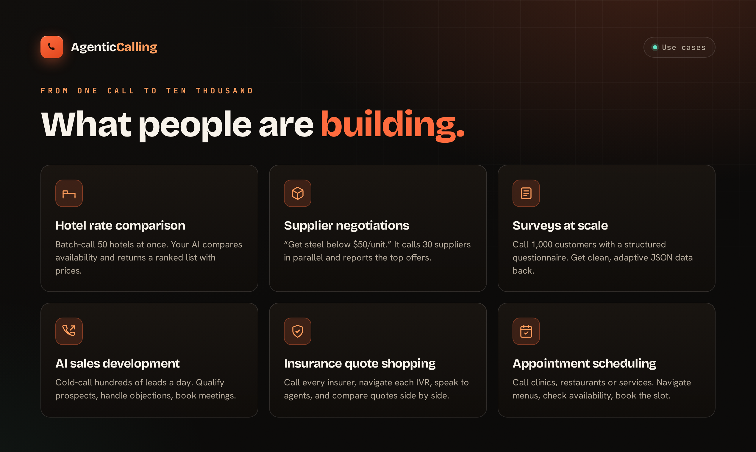 AgenticCalling AI gallery image