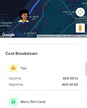Dubai Commute Calculator gallery image