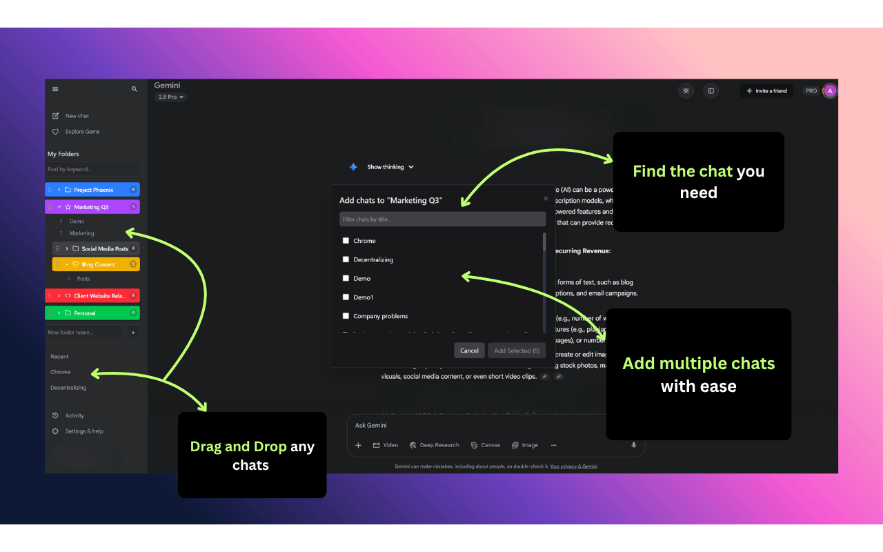 Gemini - Folders gallery image