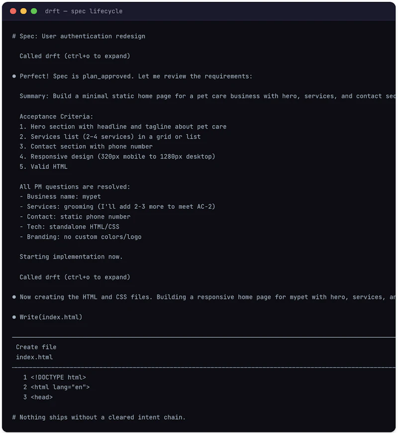 DRFT.build screenshot 6