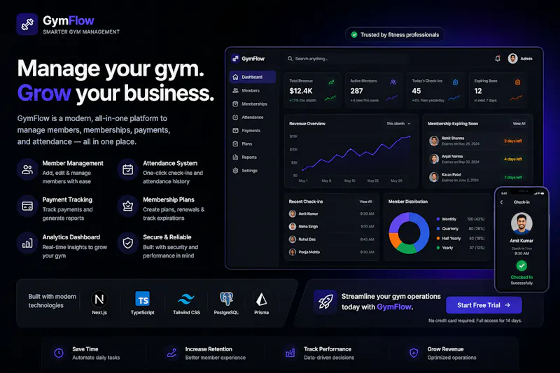 GymFlow screenshot 1
