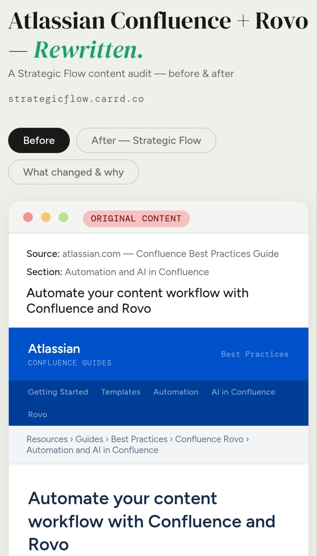 Strategic Flow Audit App gallery image