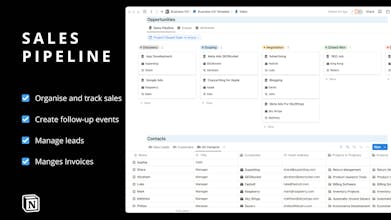 Freelancer Business OS - Notion Template gallery image