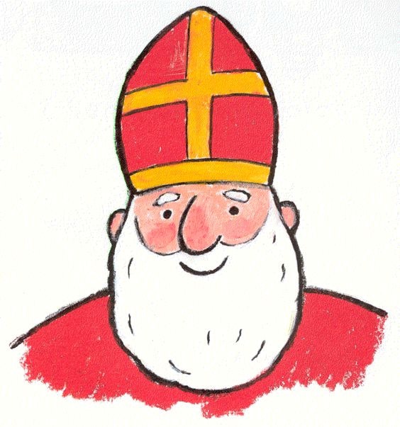 Mídia 10 de Página para colorir Sinterklaas