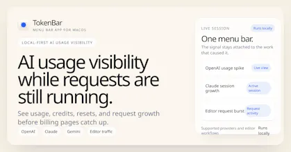 TokenBar gallery image